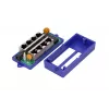 PoE Injector Extralink Gigabit 4-Port, 4x 1000Mb/s RJ45, 48V, niebieski/czarny