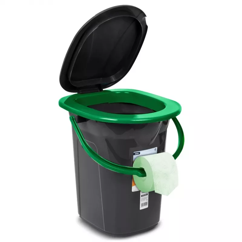 Pojemnik na odpady Greenblue GB320BB Czarny Niebieski Plastik 19L