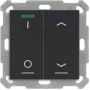 MDT BE-TAL550206.D1 Przycisk KNX Light 55 2-kierunkowy RGBW Czarny matowy przełączanie sterowanie roletami 1 (BE-TAL550206.D1)