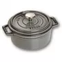 Staub 40509-474 okrągła cocotte 12 cm grafitowo-szare żeliwo