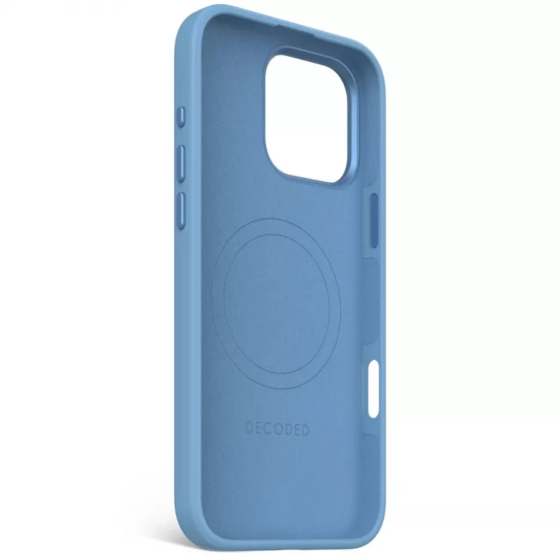 Decoded Silicone Case Cover Apple iPhone 16 Pro Max 17.5 cm niebieski