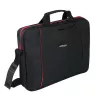 Torba Esperanza SALERNO 39.6 cm (15.6 inch) Toploader Czarny, Czerwony