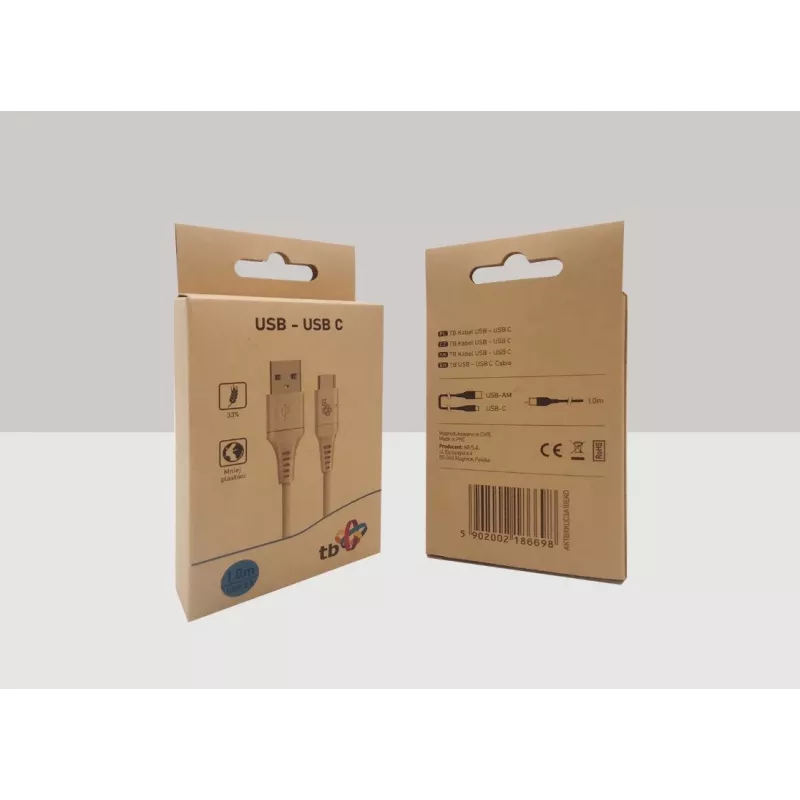 TB Touch Eco Friendly USB a 2.0 - USB C kabel