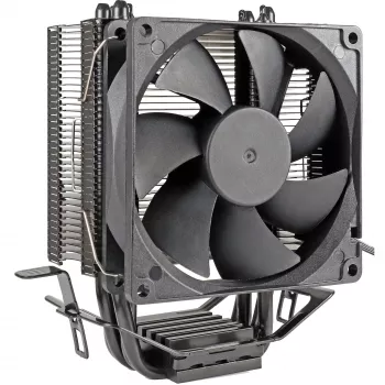 Chłodzenie powietrzne INTER-TECH 4P90 Bulk, wentylator hydrauliczny 92 mm, TDP 125 W, kompatybilne z AM5/AM4/AM3 i LGA 1700/1200/115x/775