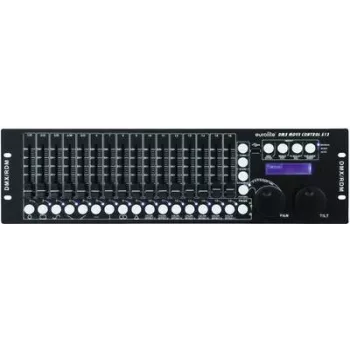 Konsola oświetleniowa EUROLITE Move Control 512 32-kanałowa 19 cali (48.30 cm) kontroler DMX