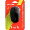 Mysz CANYON MW-04 3 przyciski BT bezprzewodowa czarna