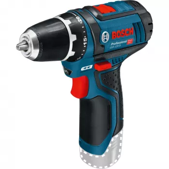 Bosch GSR 12V-15 Professional 650 g Czarny, Niebieski, Czerwony, Srebrny