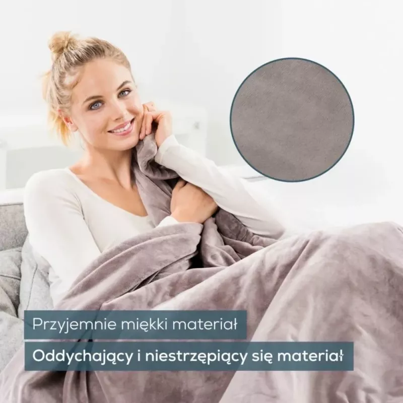 Koc elektryczny Beurer HD 150 XXL Cosy Taupe