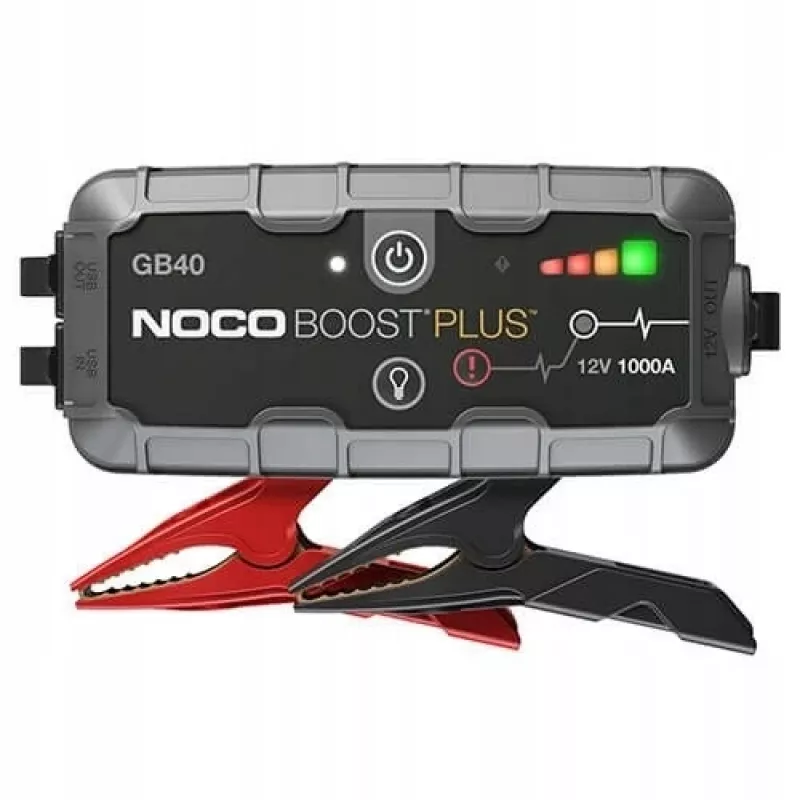 NOCO GB40 Boost 12V 1000A Jump Starter urządzenie rozruchowe ze zintegrowaną baterią 12V/USB