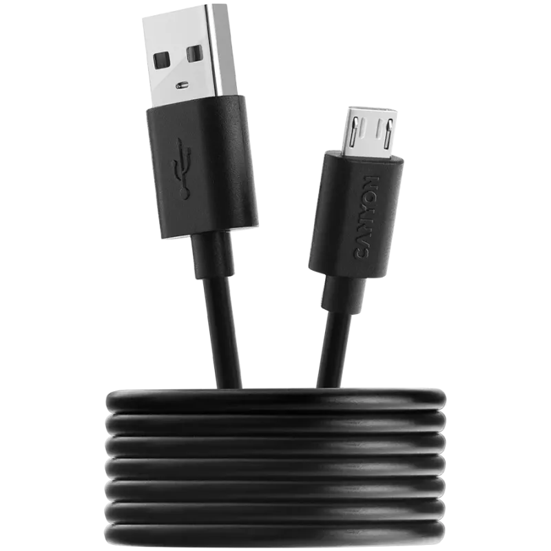 Kabel CANYON UM-1 MicroUSB 5W 1m Czarny