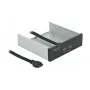 Front Panel DeLOCK 5.25 inch 2 x USB 5 Gbps Type-A ports