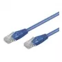 Wentronic Goobay CAT 6 kabel krosowy, U/UTP, niebieski, 5 m - CCA miedź Mix (68417)