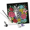 Zestaw do malowania po numerkach Ravensburger CreArt Pixie Cold Cat (model 25855) – zestaw do malowania na płótnie
