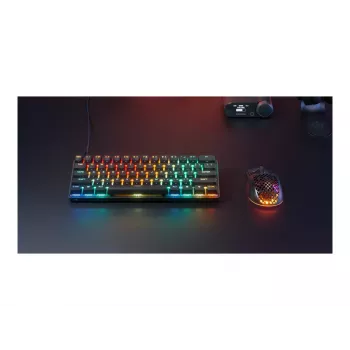Mechaniczna klawiatura STEELSERIES Apex Pro Mini Gen 3 US – układ 65%, RGB, przełączniki wymienne na gorąco