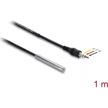 Kabel czujnika/aktuatora DELOCK 91387, długość 1 m, złącze męskie, czarny
