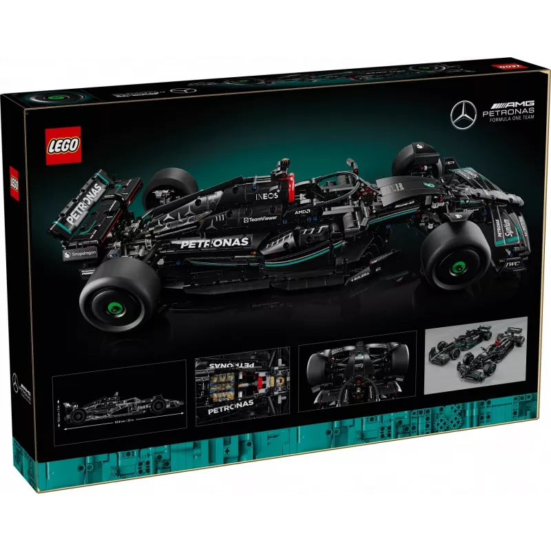 Zestaw LEGO Technic model Mercedes‑AMG F1 W14 E Performance — 1 432 elementy, zalecany wiek 18+