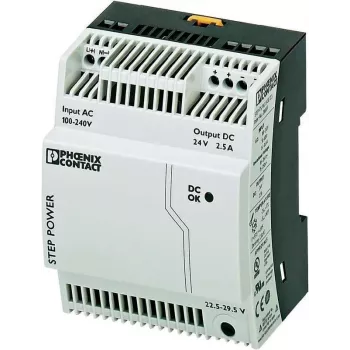 Phoenix STEP-PS/ 1AC/24DC/2.5 zasilacz 60 W szary (2868651)