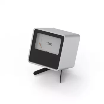 Kontroler pokrętła Streacom VU1-Dial srebrny USB Type-C — obrotowy kontroler do wentylatorów systemowych, RGB i audio
