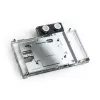 Blok wodny BitsPower Classic VGA BP-VG3070FE — 125×171,4×28,4 mm, RGB 3‑pin, czarny/srebrny/przezroczysty