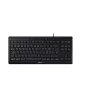 CHERRY STREAM TKL klawiatura uniwersalna USB QWERTZ szwajcarski czarny
