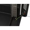 Szafa rack 19 cali LANBERG FF01-6222-23B 22U 600x1200 mm czarna z perforowanymi drzwiami