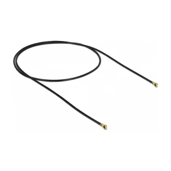 Kabel koncentryczny DeLOCK 89645 0,4m MHF IV HSC MXHP32 czarny złoty