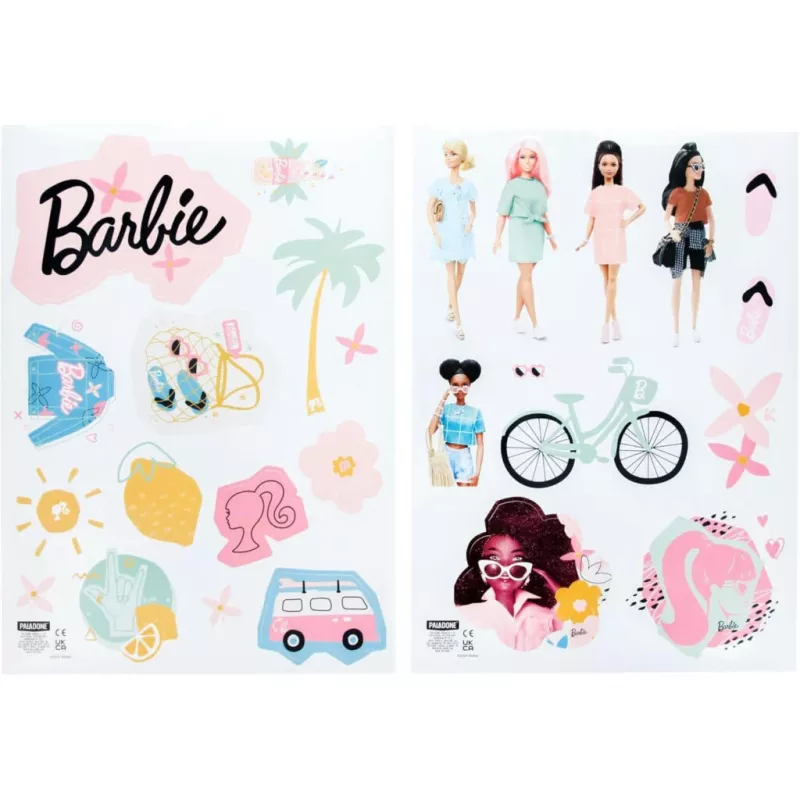 Naklejki ścienne Barbie Personalisation od Paladone