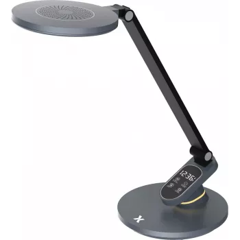 Lampa biurkowa MAXCOM ML 5100 LED szara z regulowaną jasnością