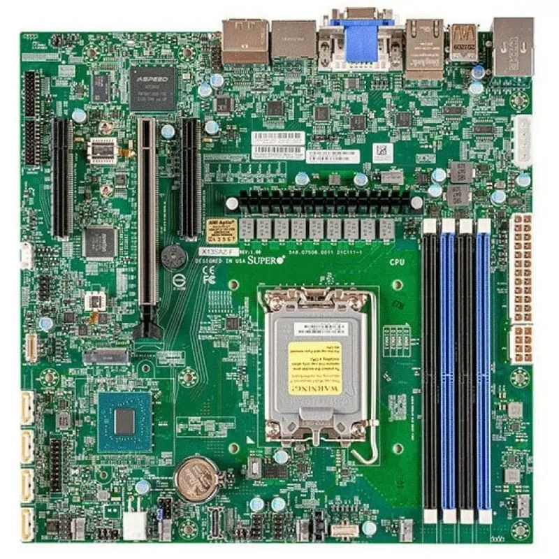 Płyta główna SUPERMICRO X13SAZ-F (opakowanie detaliczne) (MBD-X13SAZ-F-O)