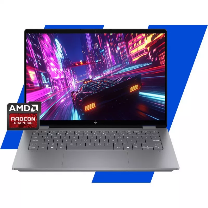 HP OmniBook X Flip 14 3k Dotykowy Ryzen AI 5 340 16 GB/512 GB SSD Windows 11 Home - 14-FK0453NG Copilot+PC (BZ7Z2EA#ABD)