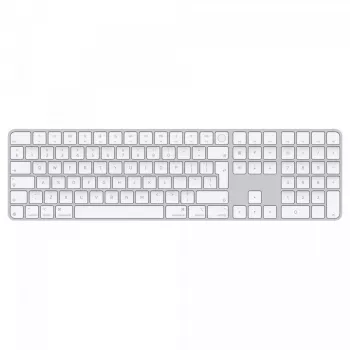 Apple Magic Keyboard Uniwersalny USB + Bluetooth QWERTY Angielski Biały