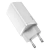 Ładowarka Baseus CCGAN2L-B02 Wewnętrzna AC Szybkie Ładowanie 20V 1xUSB 1xType-C Biała