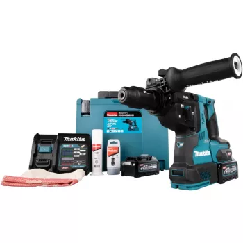 Makita HR004GM201 młotowiertarka akumulatorowa SDS-plus 2,9 J 2 akumulatory, ładowarka w zestawie