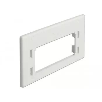 Keystone adapter plate, Mounting/Montage (Biały)