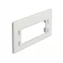 Keystone adapter plate, Mounting/Montage (Biały)