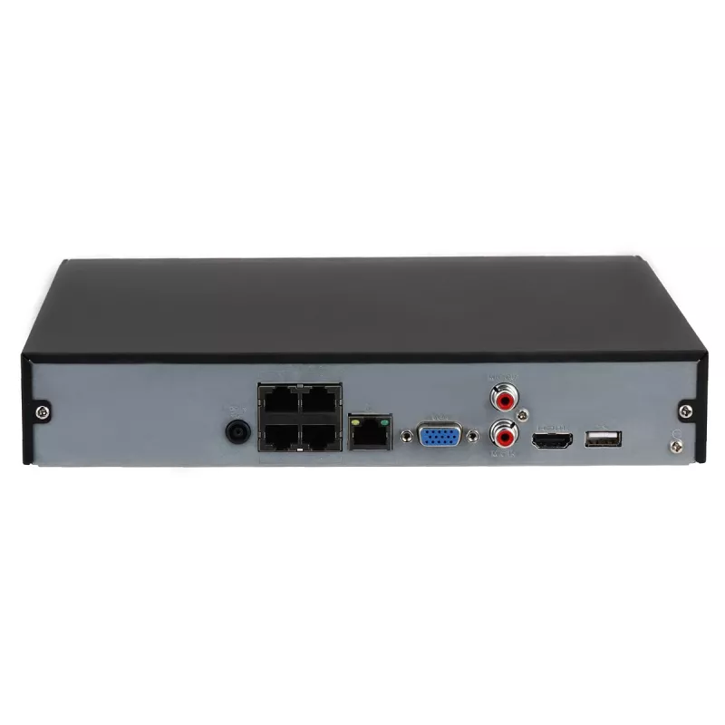 Dahua Technology WizSense NVR4104HS-P-EI sieciowy rejestrator wideo 1U Czarny
