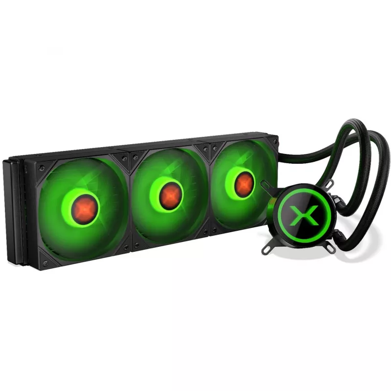 Wentylator chłodzący KRUX HydroX 360 ARGB, kompatybilny z chłodnicą 360 mm, podświetlenie ARGB