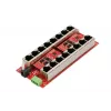 Extralink Gigabit PoE Injector 8 Port Active, 8 portów Gigabit 802.3at/af, tryb A