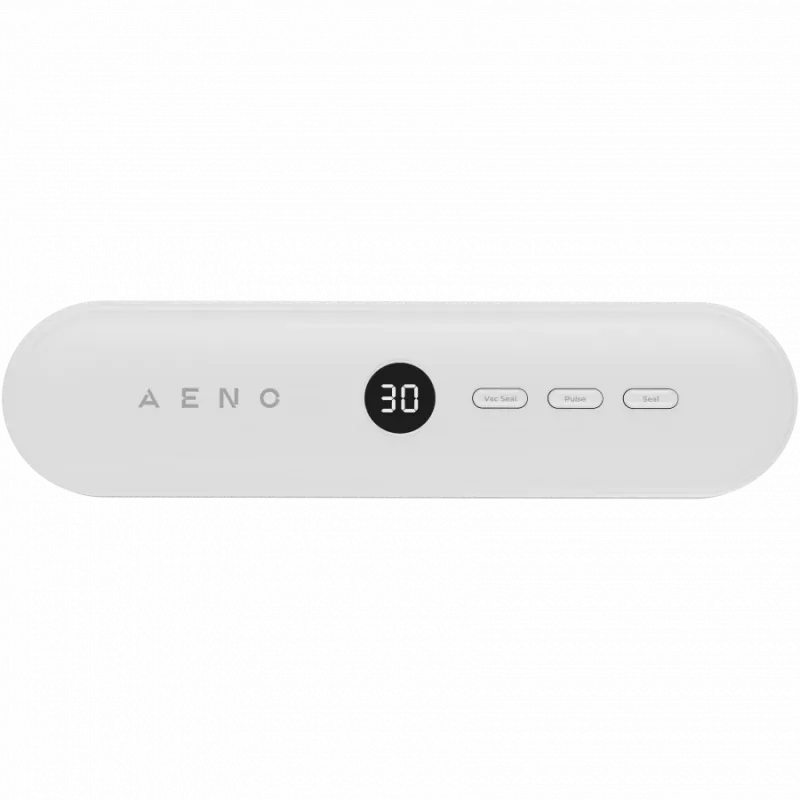 Pakowarka próżniowa, biała, wyświetlacz LED, 80W, -65kPa (±5kPa)