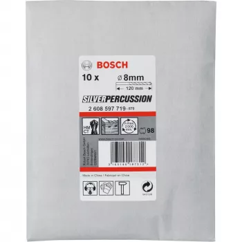 Bosch Zestaw wierteł do betonu CYL-3 8 mm 10-częściowy - Inne akcesoria do narzędzi (2608597719)