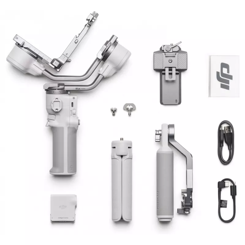 Stabilizator gimbal DJI RS 4 Mini Combo — kompaktowy, lekki stabilizator ręczny do aparatów bezlusterkowych