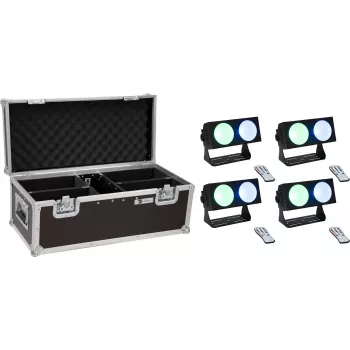 LED light bar EUROLITE CBB-2 COB RGB 4x — listwa LED COB RGB, kompaktowe oświetlenie sceniczne/dekoracyjne