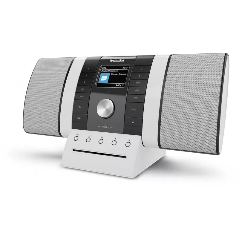 Radio przenośne TECHNISAT Multyradio 4.0 SE czarno-białe z Bluetooth i USB