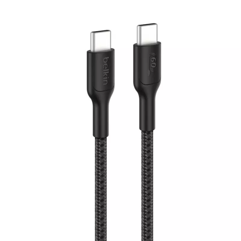 Belkin USB-C/USB-C Gaming kabel 2m gefl. Switch 2 ENA008hq2MBK (ENA008HQ2MBK)