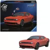 3D puzzle Ravensburger Dodge Challenger R/T Scat Pack Widebody – seria Iconics, replika modelu