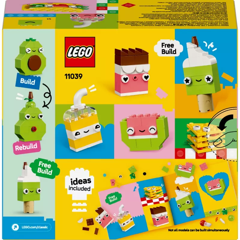 LEGO CLASSIC 11039 Kreatywni Przyjaciele Jedzenia