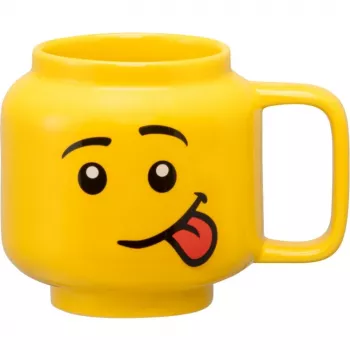 LEGO EYZ65827 Mały ceramiczny kubek ze śmieszną buźką 255 ml