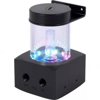 Blok wodny Alphacool 15380 akryl aluminium tworzywo sztuczne czarny 76,5x131x76,5mm