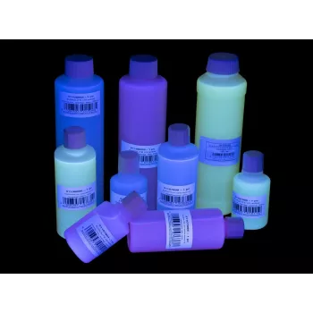 Tusz do stempli EUROLITE UV-aktywny przezroczysty czerwony 50 ml