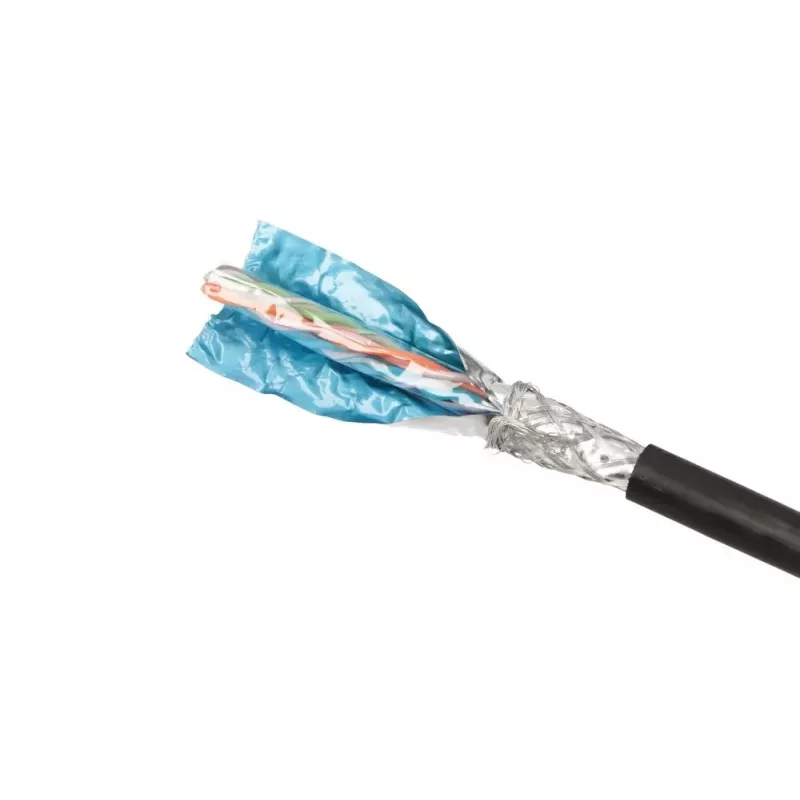 Extralink Skrętka CAT5E SFTP (SF/UTP) V2 Zewnętrzna 305M